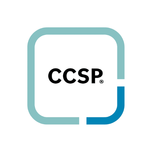 CCSP certification badge issued by ISC2
