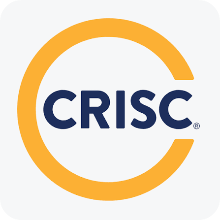 CRISC certification badge issued by ISACA